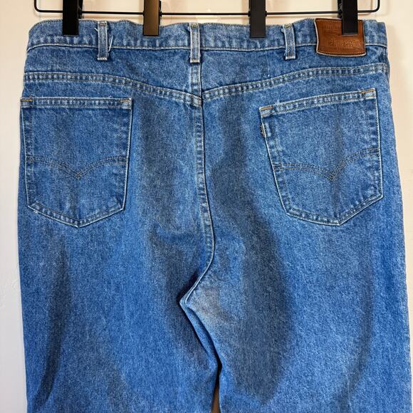Vtg 80s 90s Levi's 549 Relaxed Fit Jeans W42 L32 Acid Wash Stone Wash USA Made - Picture 6 of 12